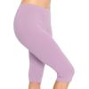 imageWomens and Plus Size KneeLength and Ankle Length LeggingsOrchid Purple