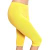 imageWomens and Plus Size KneeLength and Ankle Length LeggingsYellow