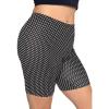 imageSTRETCH IS COMFORT Biker Shorts for Women  Womens Athletic Workout Shorts  Cotton  Small  5XPolka Dot