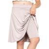 imageSTRETCH IS COMFORT Girls ALine Skirt with Builtin Shorts  Skort  Size 416Offwhite