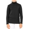 imageSTRETCH IS COMFORT Girls Oh So Soft Long Sleeve Turtleneck  Youth Size 216Black