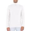 imageSTRETCH IS COMFORT Mens Oh So Soft Luxe Long Sleeve Stretch TurtleneckWhite