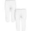 imageSTRETCH IS COMFORT Toddler Infant Leggings Tights 2 Pack  Stretchy Leggings  3 Months  24 MonthsWhite  White