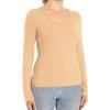 imageSTRETCH IS COMFORT Womens and Plus Oh So Soft Long Sleeve Scoop Neck TopBeige