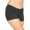 imageSTRETCH IS COMFORT Womens and Plus Size Nylon Booty Shorts  S3XBlack