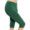 imageWomens and Plus Size KneeLength and Ankle Length LeggingsHunter Green