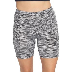 imageSTRETCH IS COMFORT Biker Shorts for Women  Womens Athletic Workout Shorts  Cotton  Small  5XBlack Spacedye