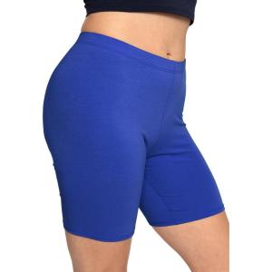 imageSTRETCH IS COMFORT Biker Shorts for Women  Womens Athletic Workout Shorts  Cotton  Small  5XRoyal Blue
