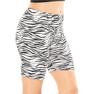 imageSTRETCH IS COMFORT Biker Shorts for Women  Womens Athletic Workout Shorts  Cotton  Small  5XZebra