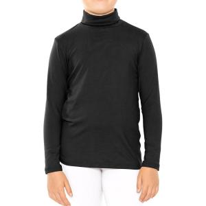 imageSTRETCH IS COMFORT Girls Oh So Soft Long Sleeve Turtleneck  Youth Size 216Black