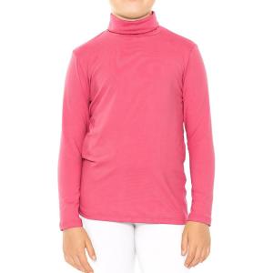 imageSTRETCH IS COMFORT Girls Oh So Soft Long Sleeve Turtleneck  Youth Size 216Hot Pink