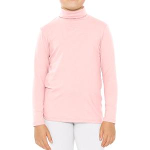 imageSTRETCH IS COMFORT Girls Oh So Soft Long Sleeve Turtleneck  Youth Size 216Light Pink