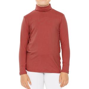 imageSTRETCH IS COMFORT Girls Oh So Soft Long Sleeve Turtleneck  Youth Size 216Marsala