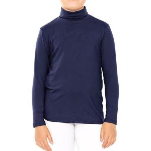 imageSTRETCH IS COMFORT Girls Oh So Soft Long Sleeve Turtleneck  Youth Size 216Navy Blue