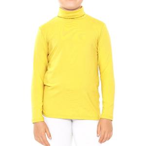 imageSTRETCH IS COMFORT Girls Oh So Soft Long Sleeve Turtleneck  Youth Size 216Yellow