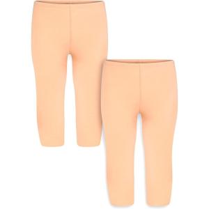 imageSTRETCH IS COMFORT Toddler Infant Leggings Tights 2 Pack  Stretchy Leggings  3 Months  24 MonthsBeige  Beige