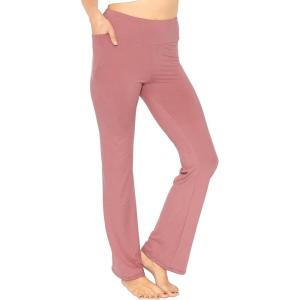 imageSTRETCH IS COMFORT Womens Oh So Soft High Waist Bootcut Yoga Pants with Pocket