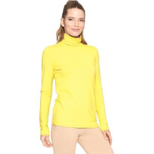 imageSTRETCH IS COMFORT Womens and Plus Relaxed and Regular Turtleneck  XS 7XYellow