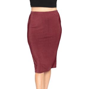imageStretch is Comfort Womens MIDI Skirt Burgundy Large