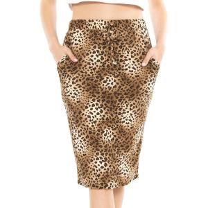 imageWomens Oh So Soft Jogger Skirt with Pockets  Small3XBrown Cheetah