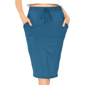 imageWomens Oh So Soft Jogger Skirt with Pockets  Small3XTeal