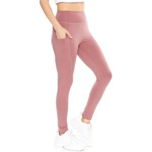 imageWomens Oh So Soft Luxe Cargo Leggings with Side PocketDark Mauve