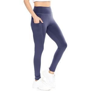 imageWomens Oh So Soft Luxe Cargo Leggings with Side PocketNavy Blue