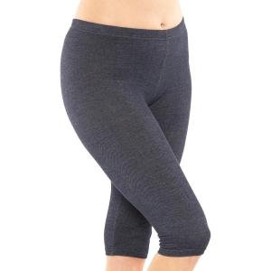 imageWomens Oh So Soft Plus Size Full and Knee Length Leggings  Small to 7XDenim Blue