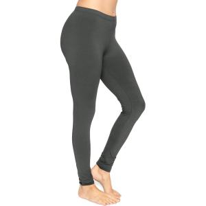 imageWomens and Plus Size KneeLength and Ankle Length LeggingsCharcoal Gray