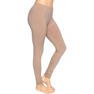 imageWomens and Plus Size KneeLength and Ankle Length LeggingsMocha