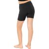 imageSTRETCH IS COMFORT Girls Cotton Biker Shorts  3 Pack  Size 416 Black