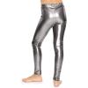 imageSTRETCH IS COMFORT Girls Metallic Mystique LeggingsChrome