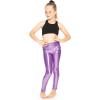 imageSTRETCH IS COMFORT Girls Metallic Mystique LeggingsLavender