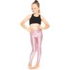 imageSTRETCH IS COMFORT Girls Metallic Mystique LeggingsLight Pink