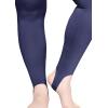 imageSTRETCH IS COMFORT Oh So Soft High Waist Stirrup Leggings Lightweight and Durable Multiple Colors for Women and Plus SizeNavy Blue