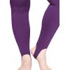 imageSTRETCH IS COMFORT Oh So Soft High Waist Stirrup Leggings Lightweight and Durable Multiple Colors for Women and Plus SizePurple