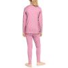 imageSTRETCH IS COMFORT Oh So Soft Youth Girls Long Sleeve Crew and Leggings Set Includes Top and BottomPink Daisies