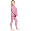 imageSTRETCH IS COMFORT Oh So Soft Youth Girls Long Sleeve Crew and Leggings Set Includes Top and BottomPink Daisies