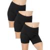 imageSTRETCH IS COMFORT Girls Cotton Biker Shorts  3 Pack  Size 416 Black