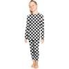 Checkered Black and White