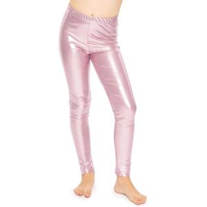 imageSTRETCH IS COMFORT Girls Metallic Mystique LeggingsLight Pink