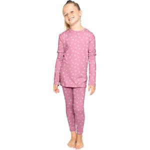 imageSTRETCH IS COMFORT Oh So Soft Youth Girls Long Sleeve Crew and Leggings Set Includes Top and BottomPink Daisies