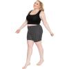 imageSTRETCH IS COMFORT Womens Plus Size Cotton Biker Shorts  Cotton  XLarge  7XPolka Dot