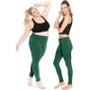 imageSTRETCH IS COMFORT Womens Ultra Buttery Smooth Cotton Leggings  Small to 5XHunter Green