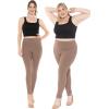 imageSTRETCH IS COMFORT Womens and Plus Classic Ribbed High Waist Leggings  S  3X