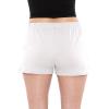imageWomens and Plus Oh So Soft VNotch Shorts  Small  3XWhite