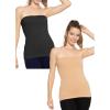 imageSTRETCH IS COMFORT Womens Plus Size Tube Top  X Small to 5XBlack  Beige