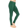 imageSTRETCH IS COMFORT Womens Ultra Buttery Smooth Cotton Leggings  Small to 5XHunter Green