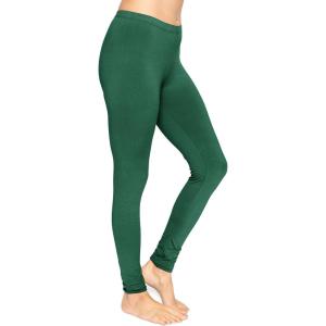 imageSTRETCH IS COMFORT Womens Ultra Buttery Smooth Cotton Leggings  Small to 5XHunter Green