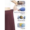 imageSTRETCH IS COMFORT Womens and Plus Size Ultra Flex ALine Knee Length SkirtOffwhite